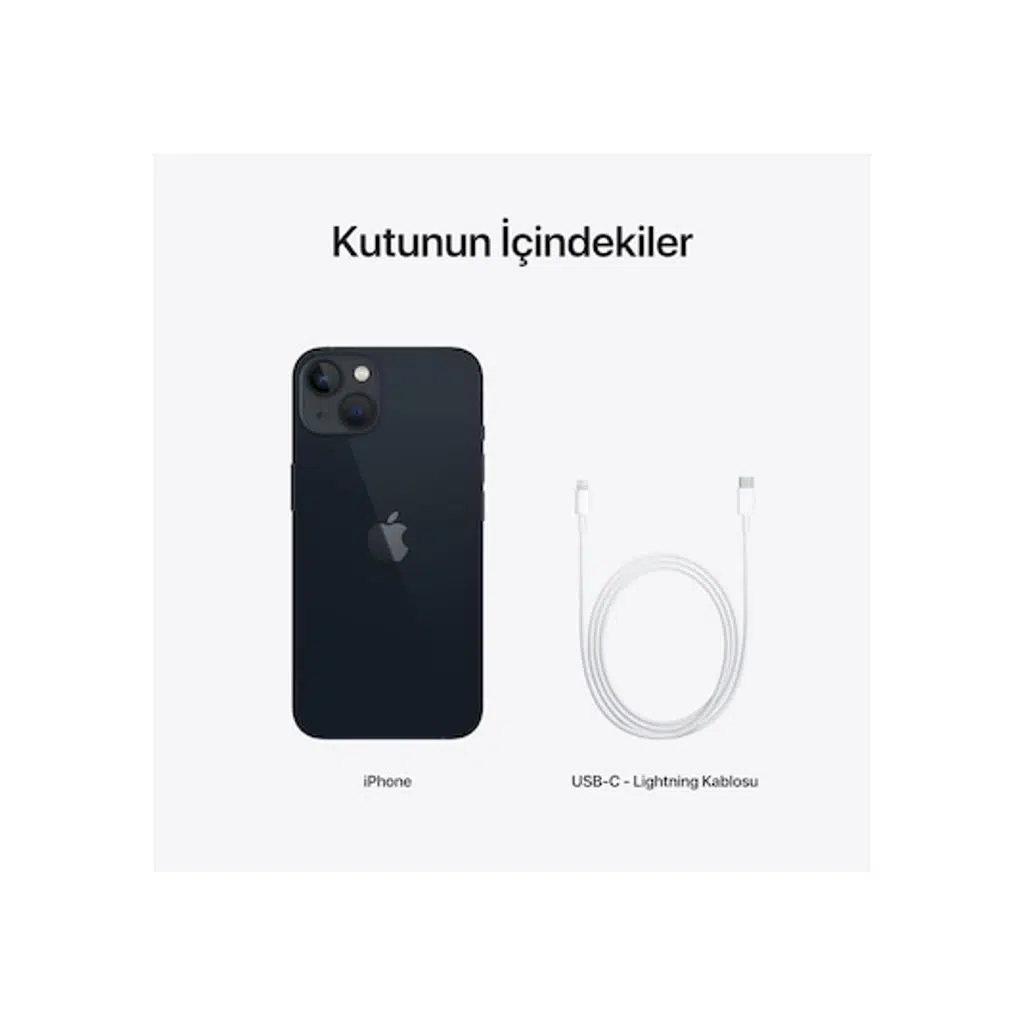 Apple iPhone 13 128 GB (Apple Türkiye Garantili - Gece Yarısı) Apple iPhone 13 128 GB (Apple Türkiye Garantili - Gece Yarısı)