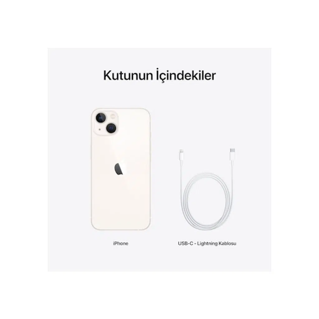 Apple iPhone 13 128 GB (Apple Türkiye Garantili - Yıldız Işığı) Apple iPhone 13 128 GB (Apple Türkiye Garantili - Yıldız Işığı)
