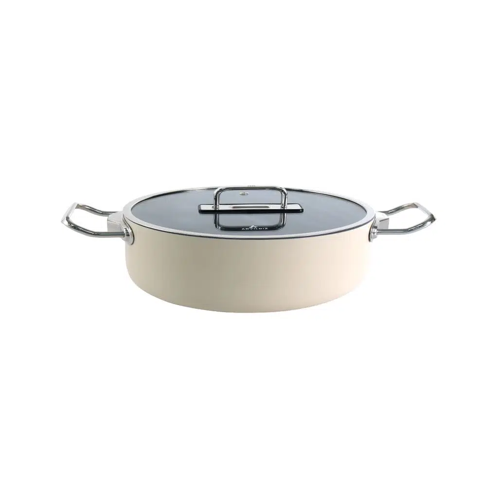 Aryıldız Colombus Crystal Metal Kulp Cam Kapak Kısa Tencere - 24 Cm Aryıldız Colombus Crystal Metal Kulp Cam Kapak Kısa Tencere - 24 Cm
