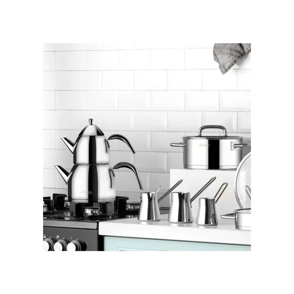 Aryıldız Studio Prestige 20 Parça Cam Kapak İdeal Çelik Çeyiz Seti Aryıldız Studio Prestige 20 Parça Cam Kapak İdeal Çelik Çeyiz Seti