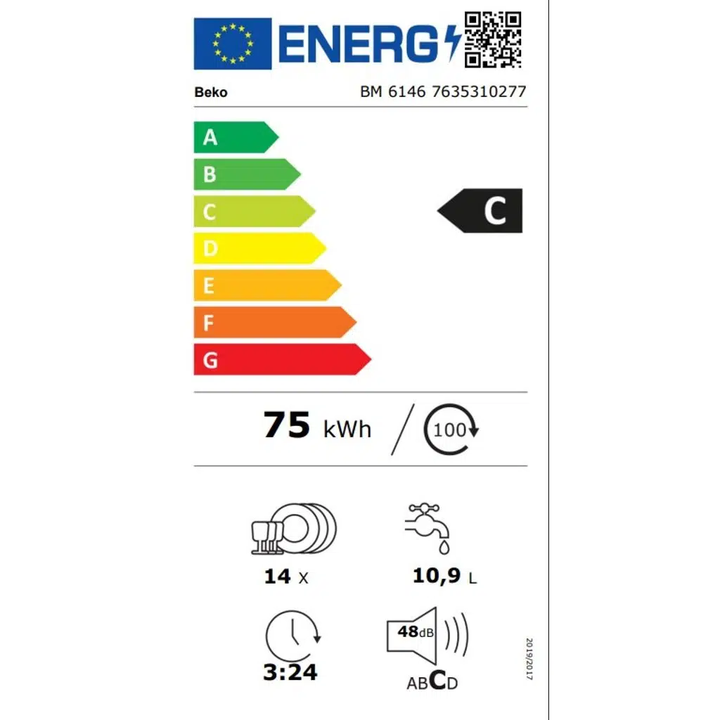 Beko Bm 6146 6 Programlı 14 Kişilik Bulaşık Makinesi Beko Bm 6146 6 Programlı 14 Kişilik Bulaşık Makinesi