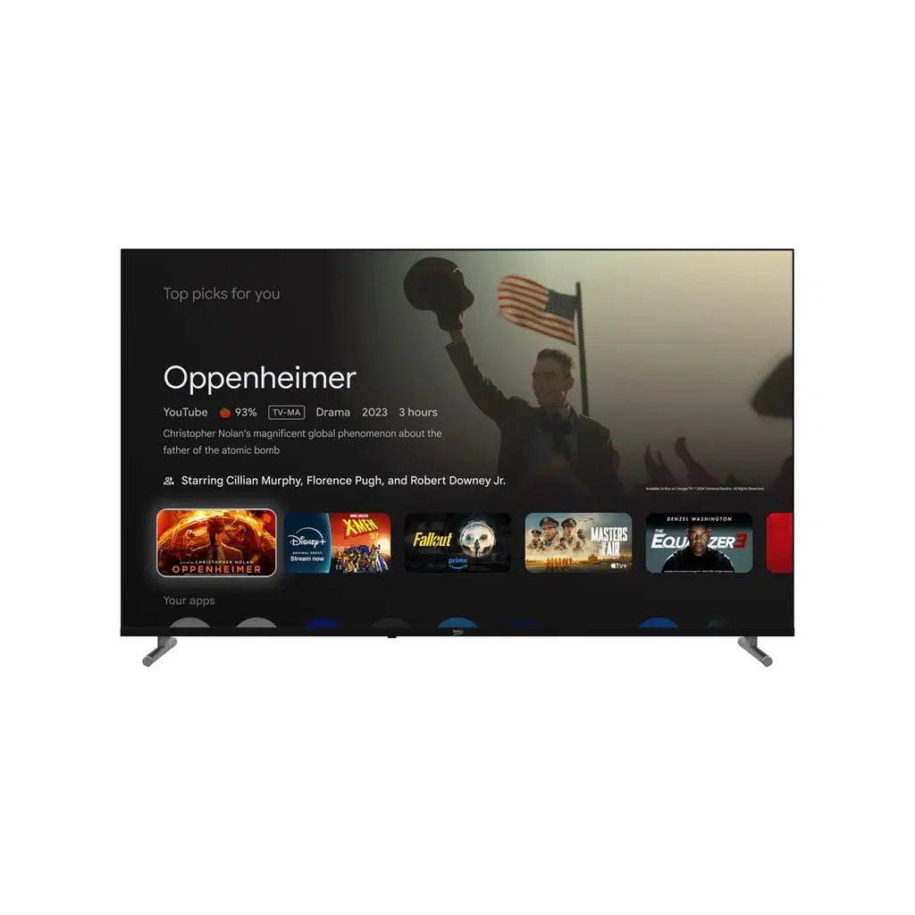 Beko Crystal 7 50" 4k Uhd Google Tv - B 750 C Smart Tv