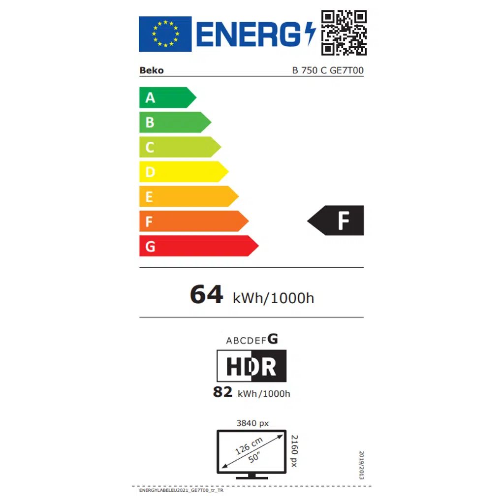 Beko Crystal 7 50" 4k Uhd Google Tv - B 750 C Smart Tv Beko Crystal 7 50" 4k Uhd Google Tv - B 750 C Smart Tv