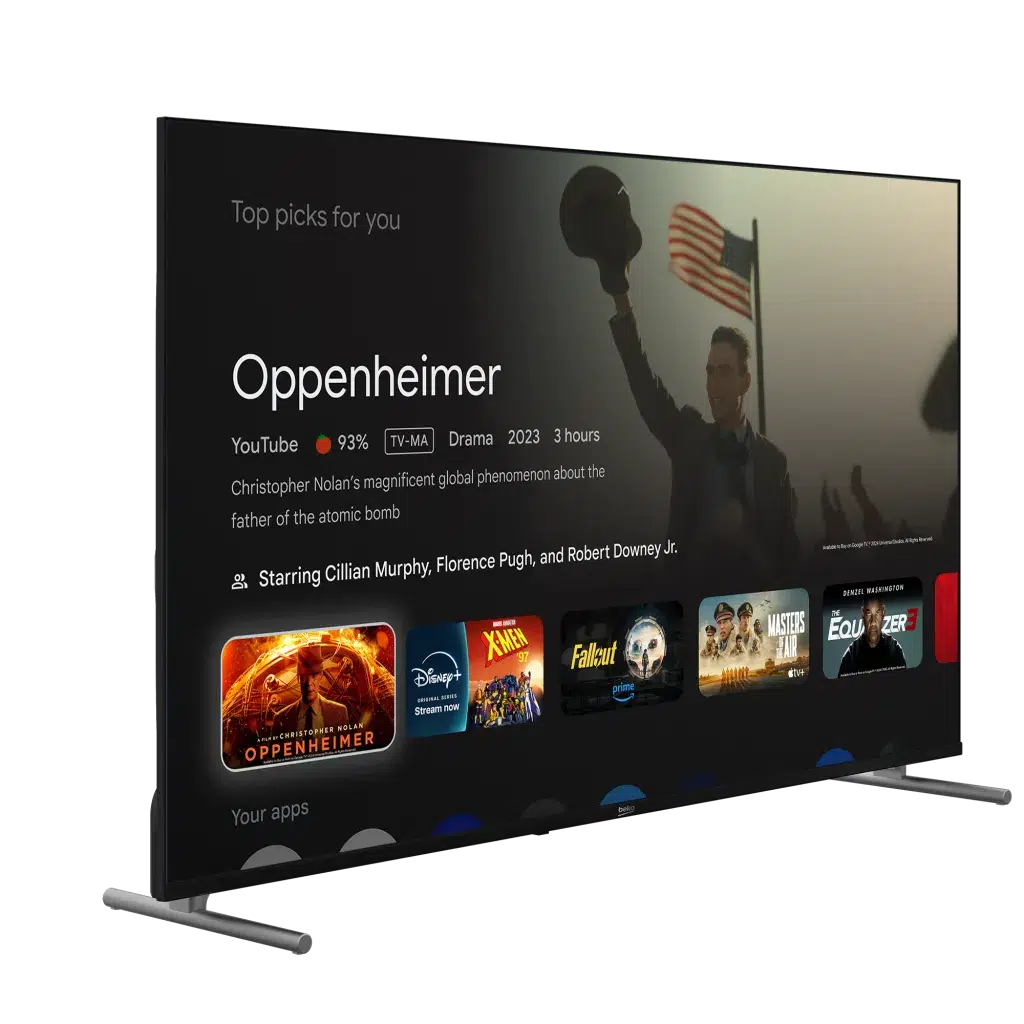 Beko Crystal 7 55” 4K UHD Google TV - B 755 C Smart TV Beko Crystal 7 55” 4K UHD Google TV - B 755 C Smart TV