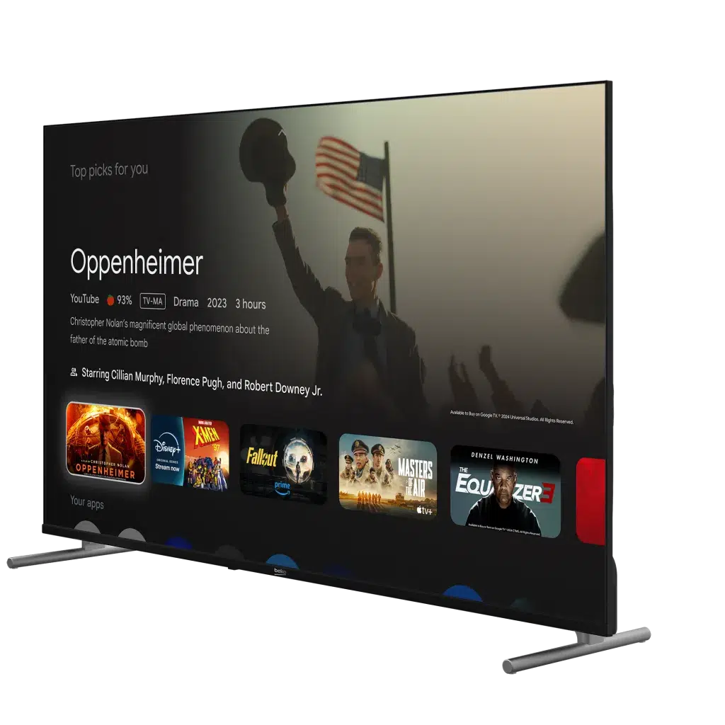 Beko Crystal 7 55” 4K UHD Google TV - B 755 C Smart TV Beko Crystal 7 55” 4K UHD Google TV - B 755 C Smart TV