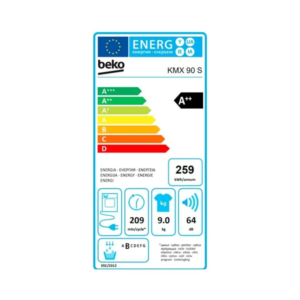 Beko KMX 90 S 9 KG Isı Pompalı Çamaşır Kurutma Makinesi Beko KMX 90 S 9 KG Isı Pompalı Çamaşır Kurutma Makinesi