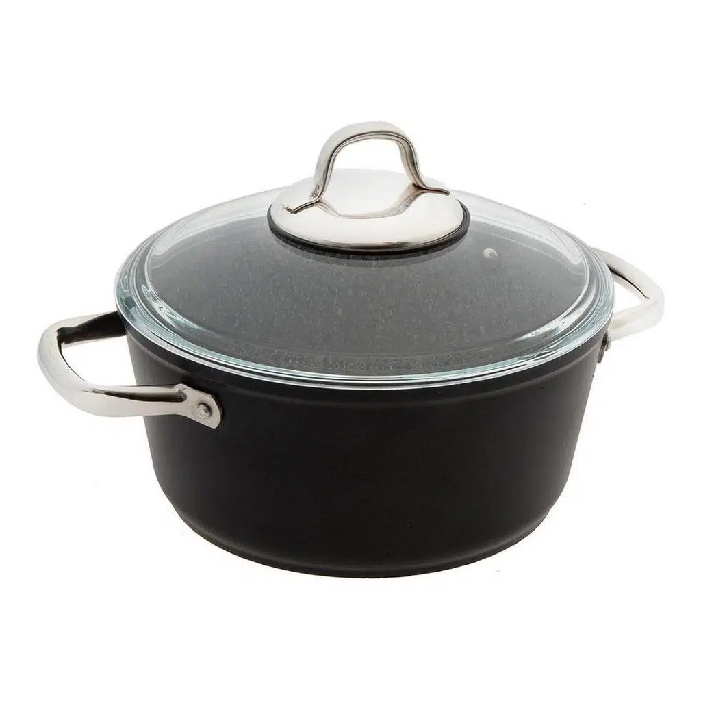 Jumbo Darci Black 7 Parça Tencere Seti Koyu Siyah Jumbo Darci Black 7 Parça Tencere Seti Koyu Siyah