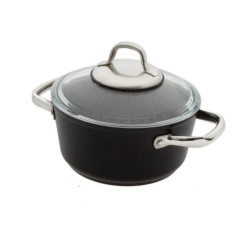Jumbo Darci Black 7 Parça Tencere Seti Koyu Siyah Jumbo Darci Black 7 Parça Tencere Seti Koyu Siyah