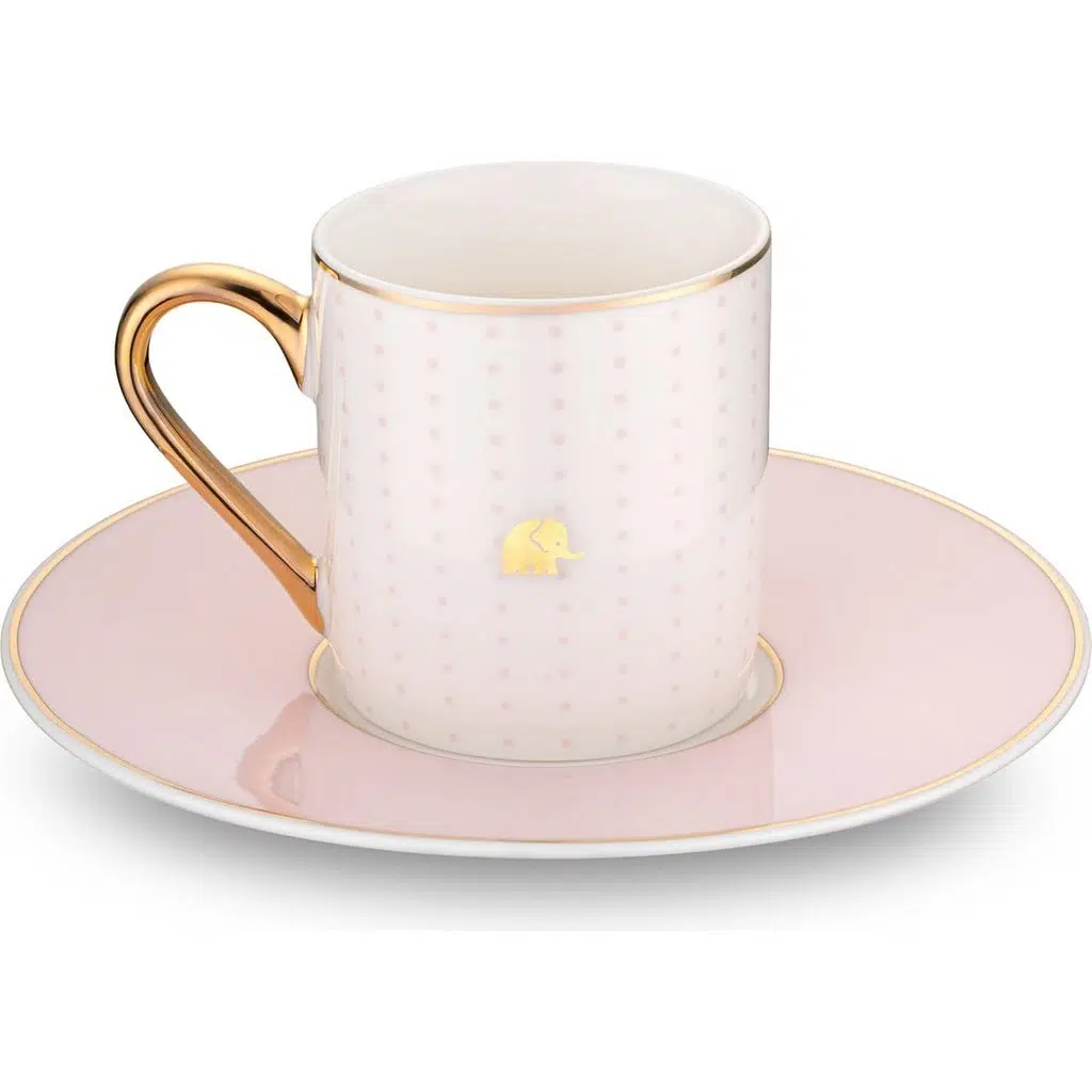 Jumbo Navy 2'li Kahve Fincan Takımı Pink Jumbo Navy 2'li Kahve Fincan Takımı Pink