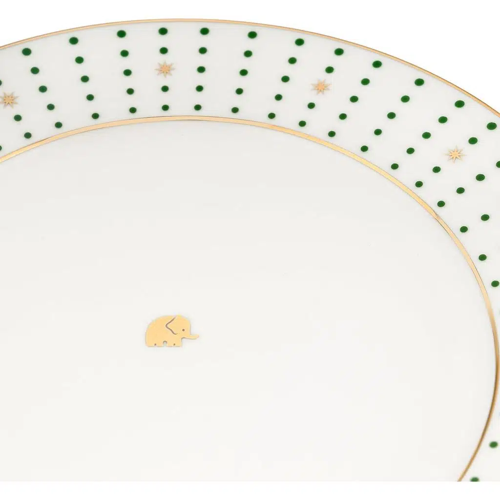 Jumbo Navy Yeşil 6'lı Pasta Tabağı Jumbo Navy Yeşil 6'lı Pasta Tabağı