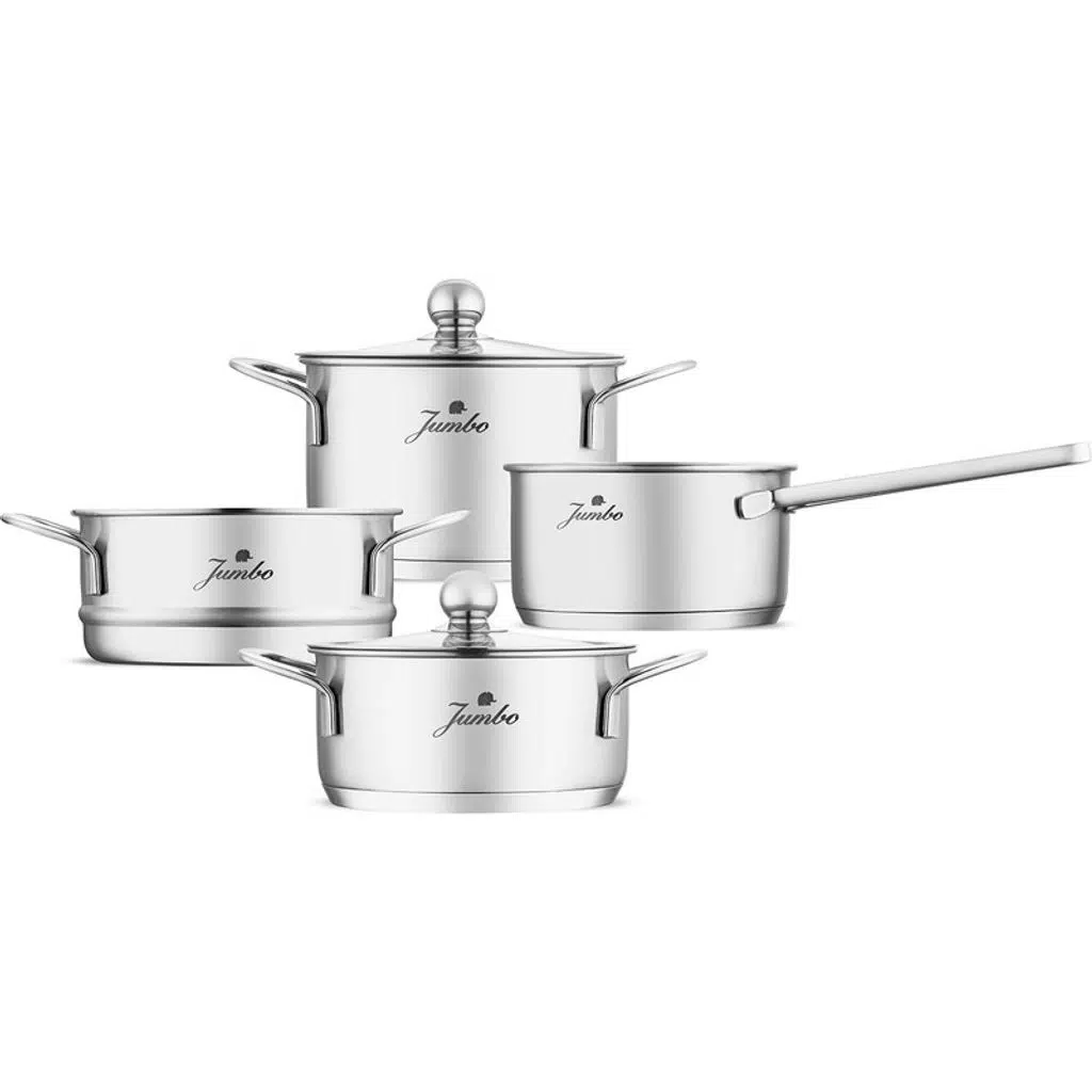 Jumbo New Baby Steel 6 Parça Çelik Mini Set Jumbo New Baby Steel 6 Parça Çelik Mini Set