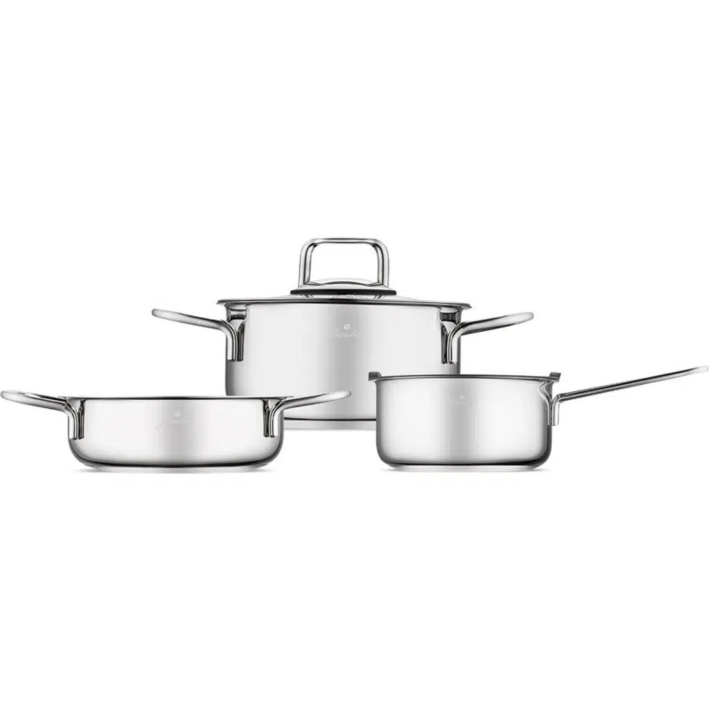 Jumbo New Lyon 5 Parça Çelik Midi Tencere Set Jumbo New Lyon 5 Parça Çelik Midi Tencere Set