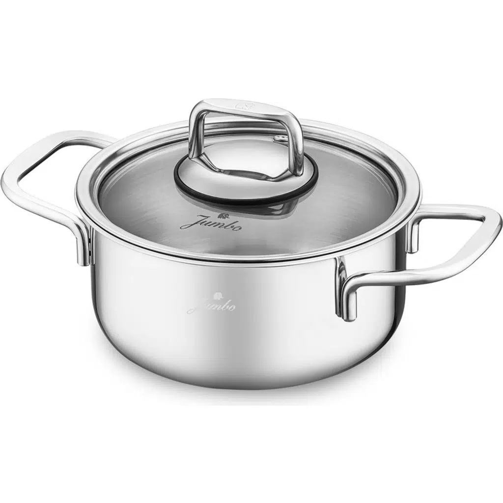 Jumbo New Lyon 5 Parça Çelik Midi Tencere Set Jumbo New Lyon 5 Parça Çelik Midi Tencere Set