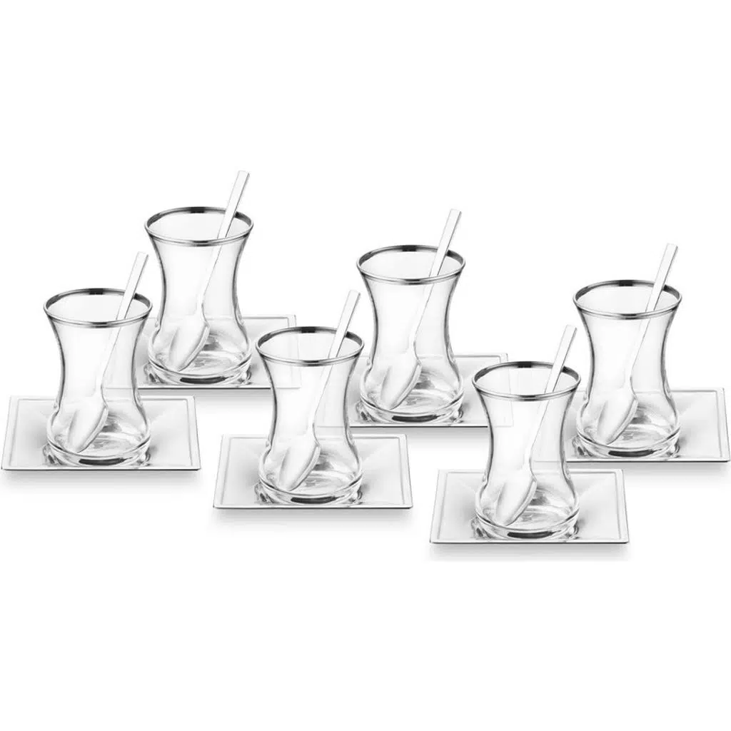 Jumbo Timeless 18 Parça 6 Kişilik Çay Seti Jumbo Timeless 18 Parça 6 Kişilik Çay Seti