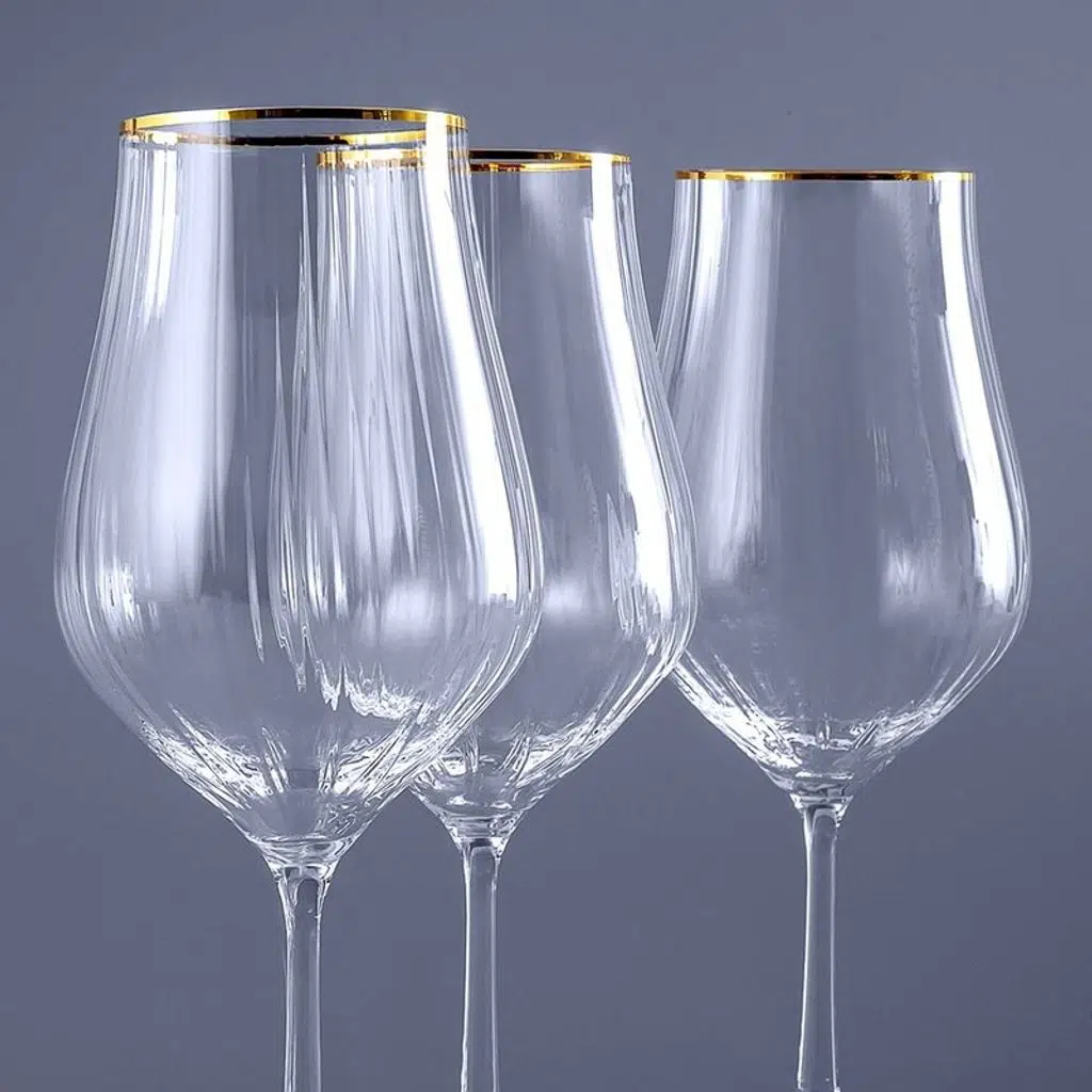 Jumbo Tulipa Gold 6'lı Ayaklı Kadeh 550 ml Jumbo Tulipa Gold 6'lı Ayaklı Kadeh 550 ml