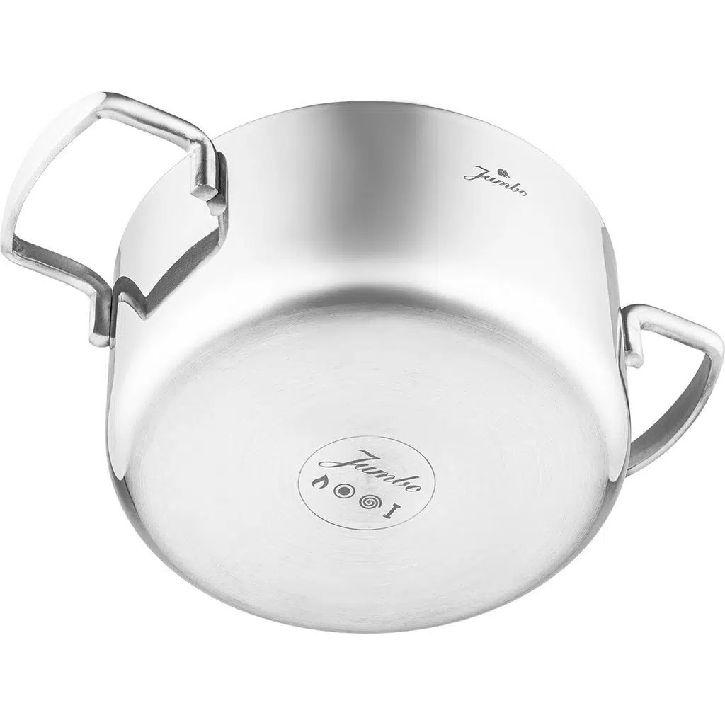 Jumbo Weston 3ply 8 Parça Paslanmaz Çelik Tencere Seti Jumbo Weston 3ply 8 Parça Paslanmaz Çelik Tencere Seti