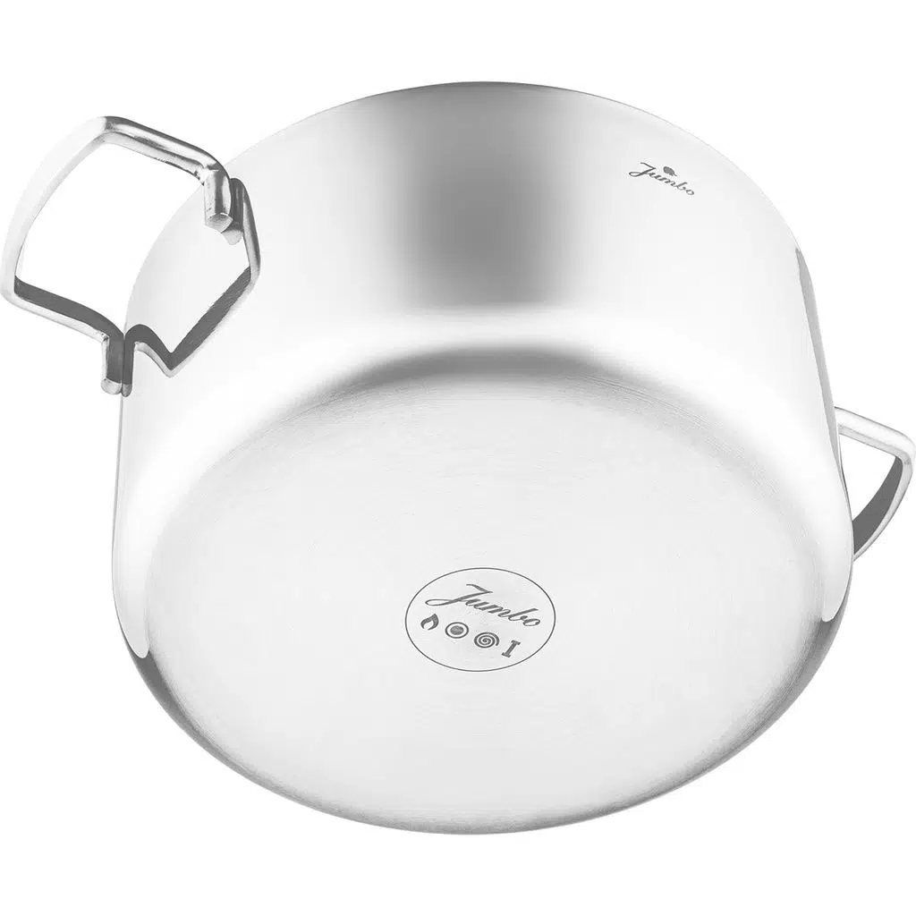 Jumbo Weston 3ply 8 Parça Paslanmaz Çelik Tencere Seti Jumbo Weston 3ply 8 Parça Paslanmaz Çelik Tencere Seti