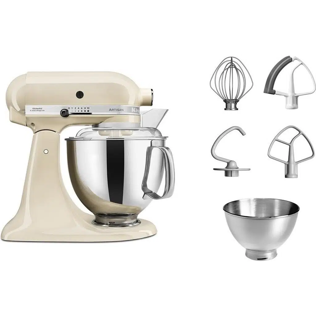 Kitchenaid 5KSM175PSEAC Artisan Almond Cream 4.8 Litre Mutfak Şefi Kitchenaid 5KSM175PSEAC Artisan Almond Cream 4.8 Litre Mutfak Şefi