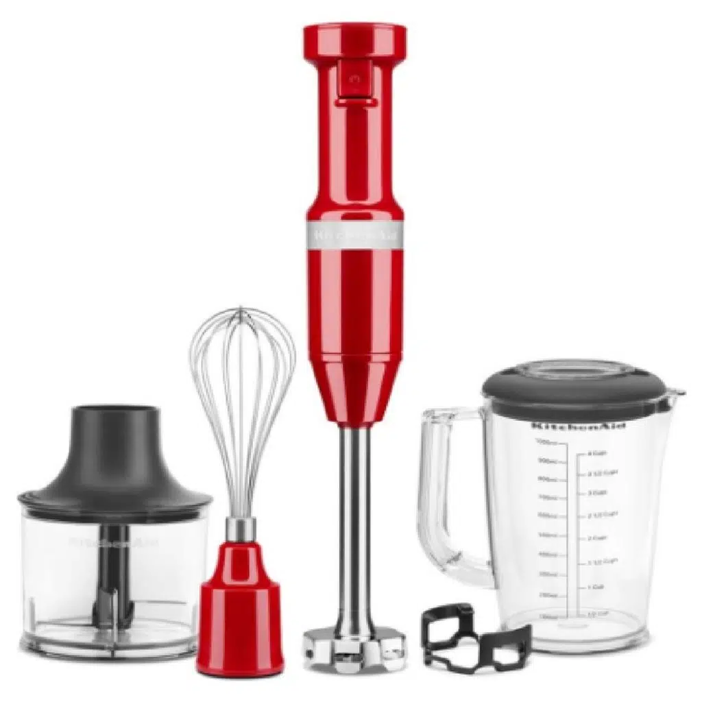 Kitchenaid Aksesuarlı El Blenderi 5KHBV83EER - Empire Red