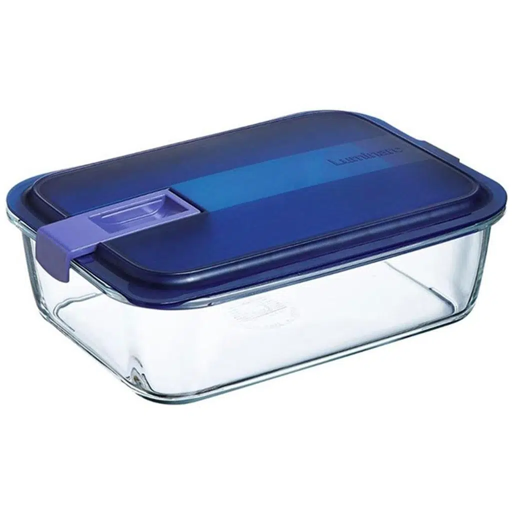 Luminarc Temp Easy Box Dikdörtgen 197 CC Mavi Kapak