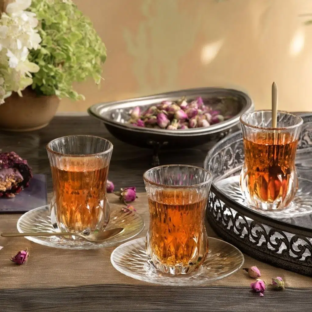 RCR Adagio 6'lı Çay Bardak Seti 140 ml RCR Adagio 6'lı Çay Bardak Seti 140 ml
