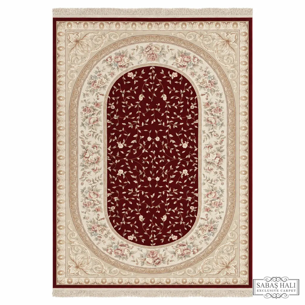 Sabaş Halı Exclusive Carpet – 011505 FESHANE 206 x 292 cm (Uşak - Yün Dokuma Halısı)