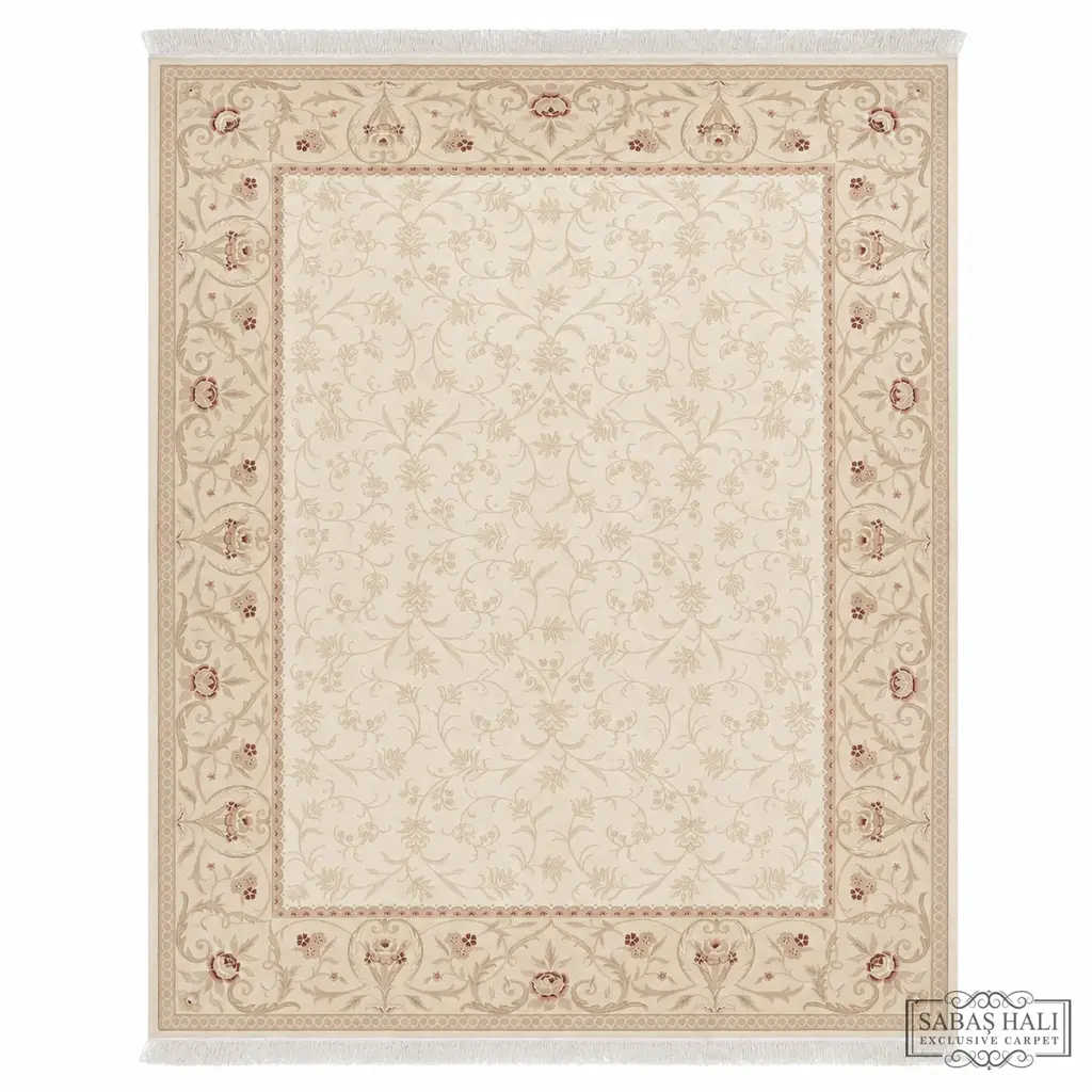 Sabaş Halı Exclusive Carpet – 027389 HÜRREM 247 x 323 cm (Uşak - Yün İpek Dokuma Halısı)