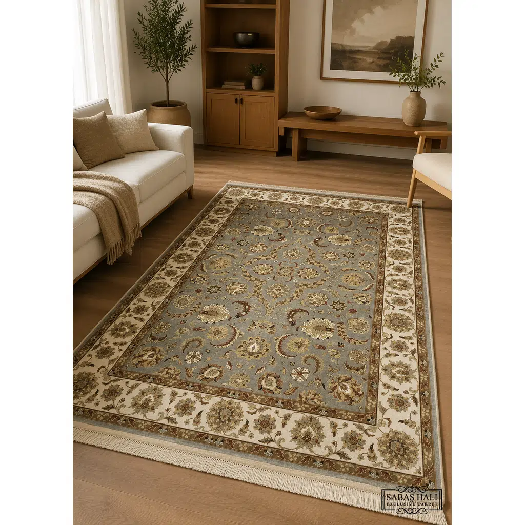 Sabaş Halı Exclusive Carpet – 038050 SIRAZE 171 x 237 cm (Uşak - Yün İpek Dokuma Halısı) Sabaş Halı Exclusive Carpet – 038050 SIRAZE 171 x 237 cm (Uşak - Yün İpek Dokuma Halısı)