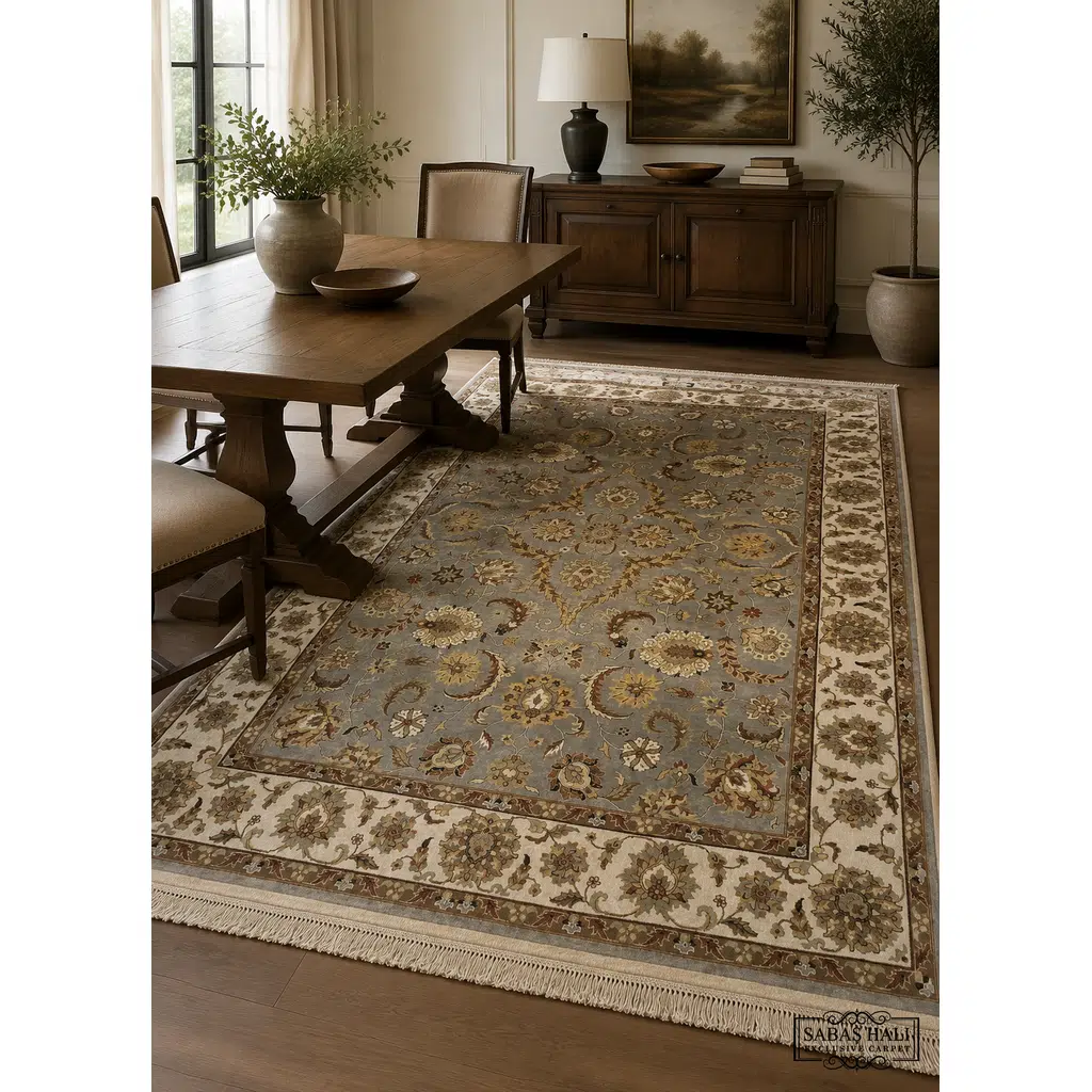 Sabaş Halı Exclusive Carpet – 038050 SIRAZE 171 x 237 cm (Uşak - Yün İpek Dokuma Halısı) Sabaş Halı Exclusive Carpet – 038050 SIRAZE 171 x 237 cm (Uşak - Yün İpek Dokuma Halısı)