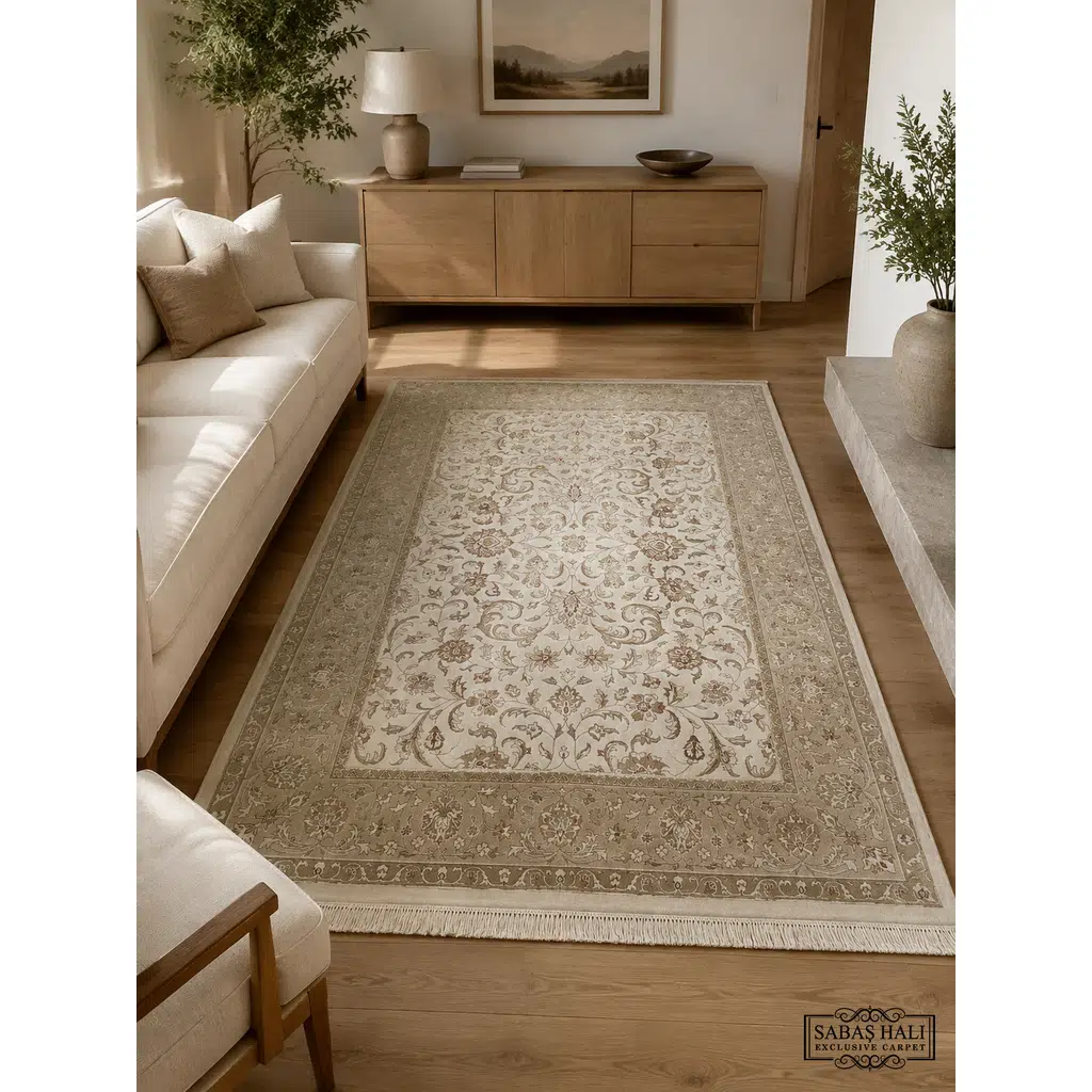 Sabaş Halı Exclusive Carpet – 057283 ANTİK İPEKLİ UŞAK 166 x 234 cm (Uşak - Yün İpek Dokuma Halısı) Sabaş Halı Exclusive Carpet – 057283 ANTİK İPEKLİ UŞAK 166 x 234 cm (Uşak - Yün İpek Dokuma Halısı)