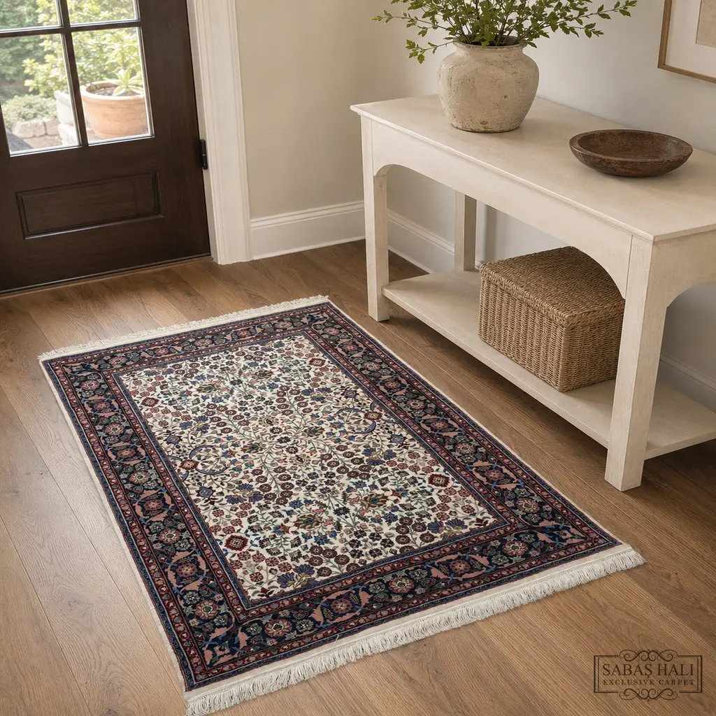 Sabaş Halı Exclusive Carpet – 061930 HEREKE 125 x 177 cm (Hereke - Yün Dokuma Halısı) Sabaş Halı Exclusive Carpet – 061930 HEREKE 125 x 177 cm (Hereke - Yün Dokuma Halısı)
