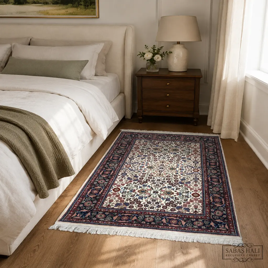 Sabaş Halı Exclusive Carpet – 061930 HEREKE 125 x 177 cm (Hereke - Yün Dokuma Halısı) Sabaş Halı Exclusive Carpet – 061930 HEREKE 125 x 177 cm (Hereke - Yün Dokuma Halısı)