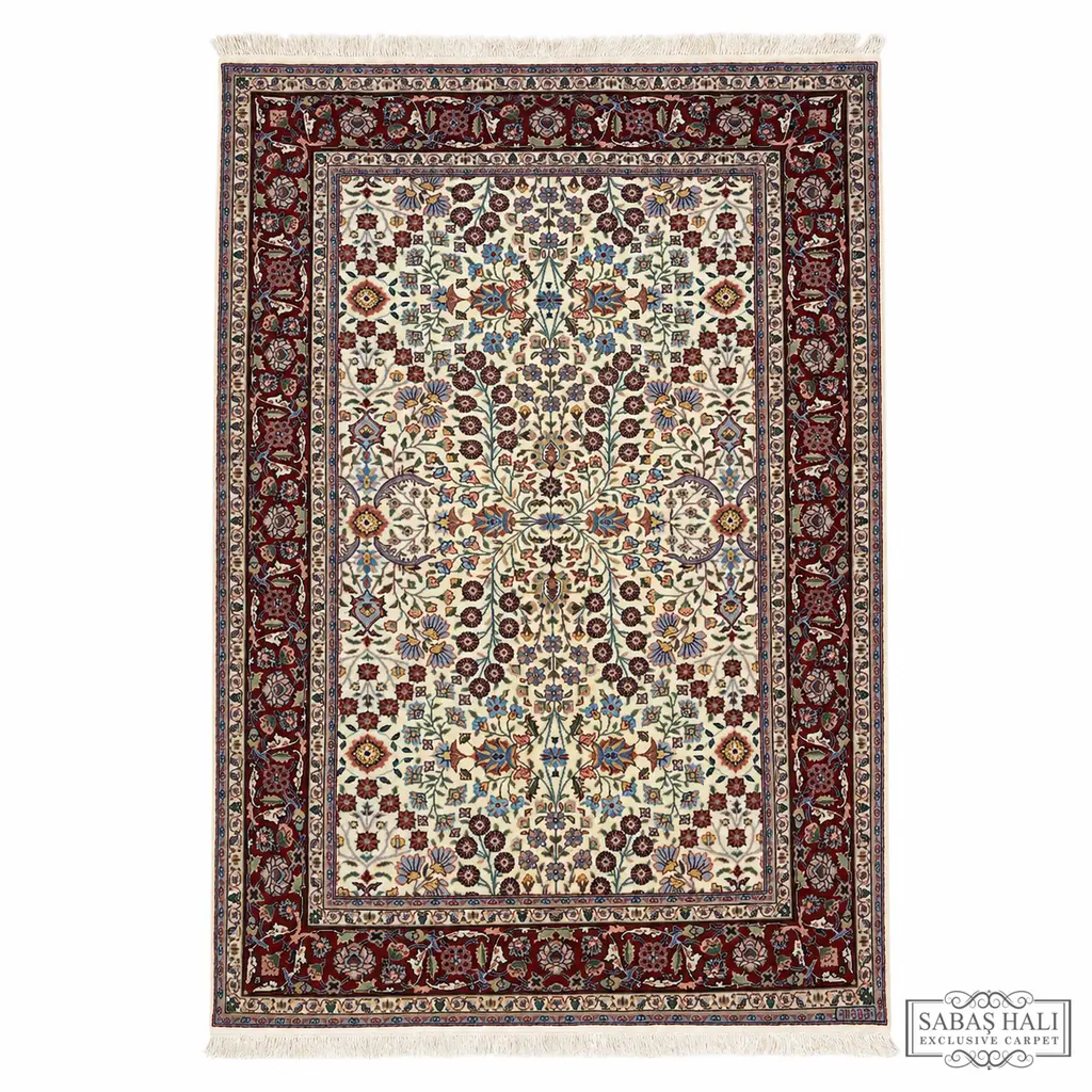 Sabaş Halı Exclusive Carpet – 061948 HEREKE 123 x 189 cm (Hereke - Yün Dokuma Halısı)