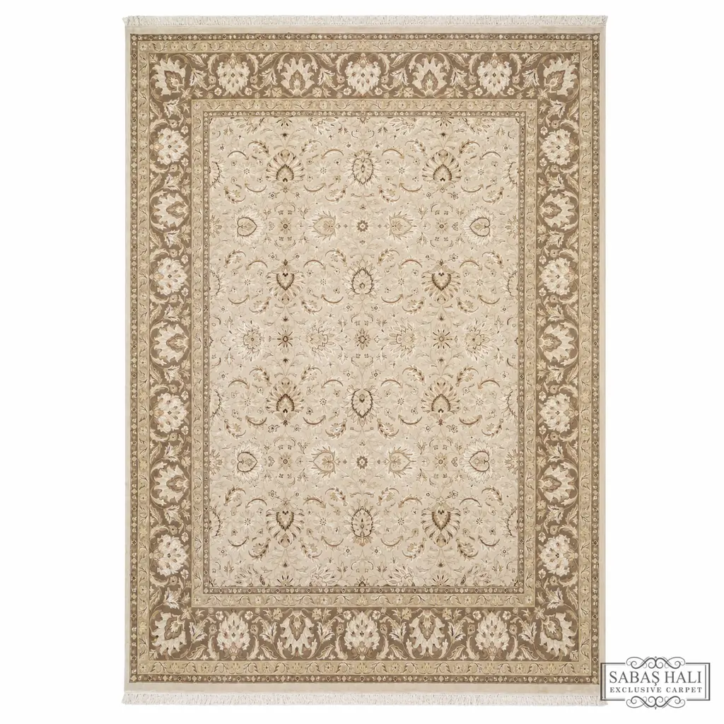 Sabaş Halı Exclusive Carpet – 062151 ANTİK İPEKLİ UŞAK 244 x 302 cm (Uşak - Yün İpek Dokuma Halısı)