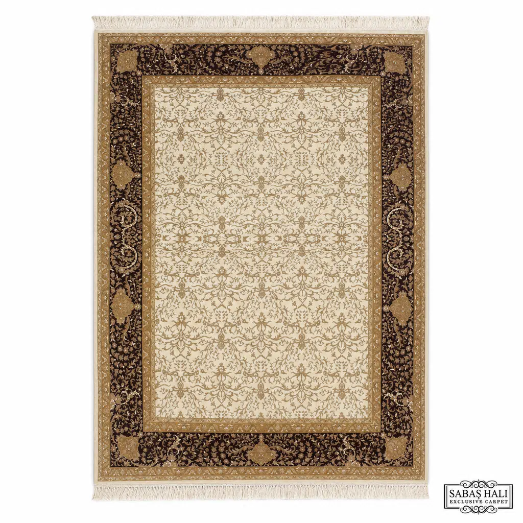 Sabaş Halı Exclusive Carpet – 062192 HÜRREM 173 x 246 cm (Uşak - Yün İpek Dokuma Halısı)