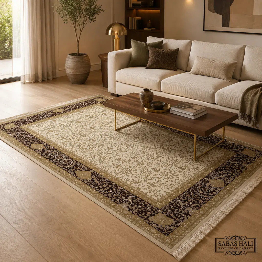 Sabaş Halı Exclusive Carpet – 062192 HÜRREM 173 x 246 cm (Uşak - Yün İpek Dokuma Halısı) Sabaş Halı Exclusive Carpet – 062192 HÜRREM 173 x 246 cm (Uşak - Yün İpek Dokuma Halısı)