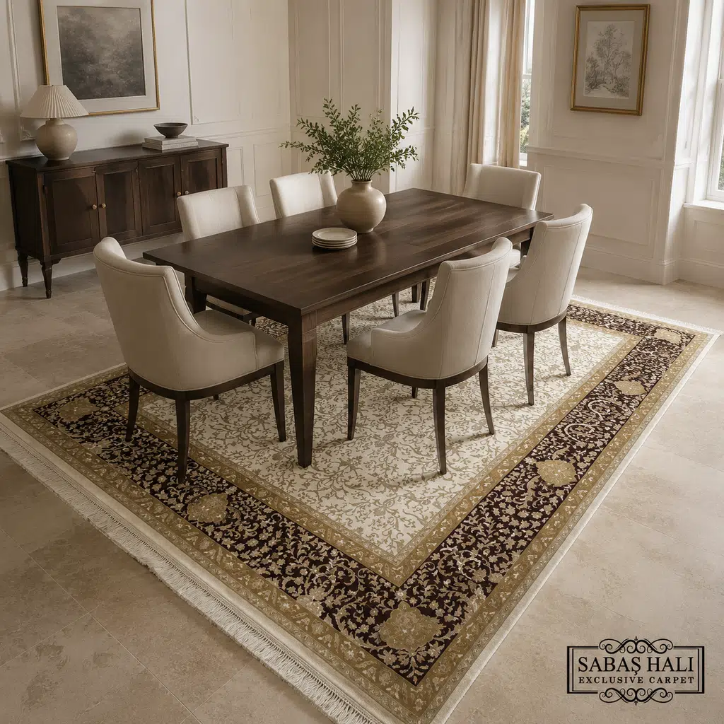 Sabaş Halı Exclusive Carpet – 062192 HÜRREM 173 x 246 cm (Uşak - Yün İpek Dokuma Halısı) Sabaş Halı Exclusive Carpet – 062192 HÜRREM 173 x 246 cm (Uşak - Yün İpek Dokuma Halısı)