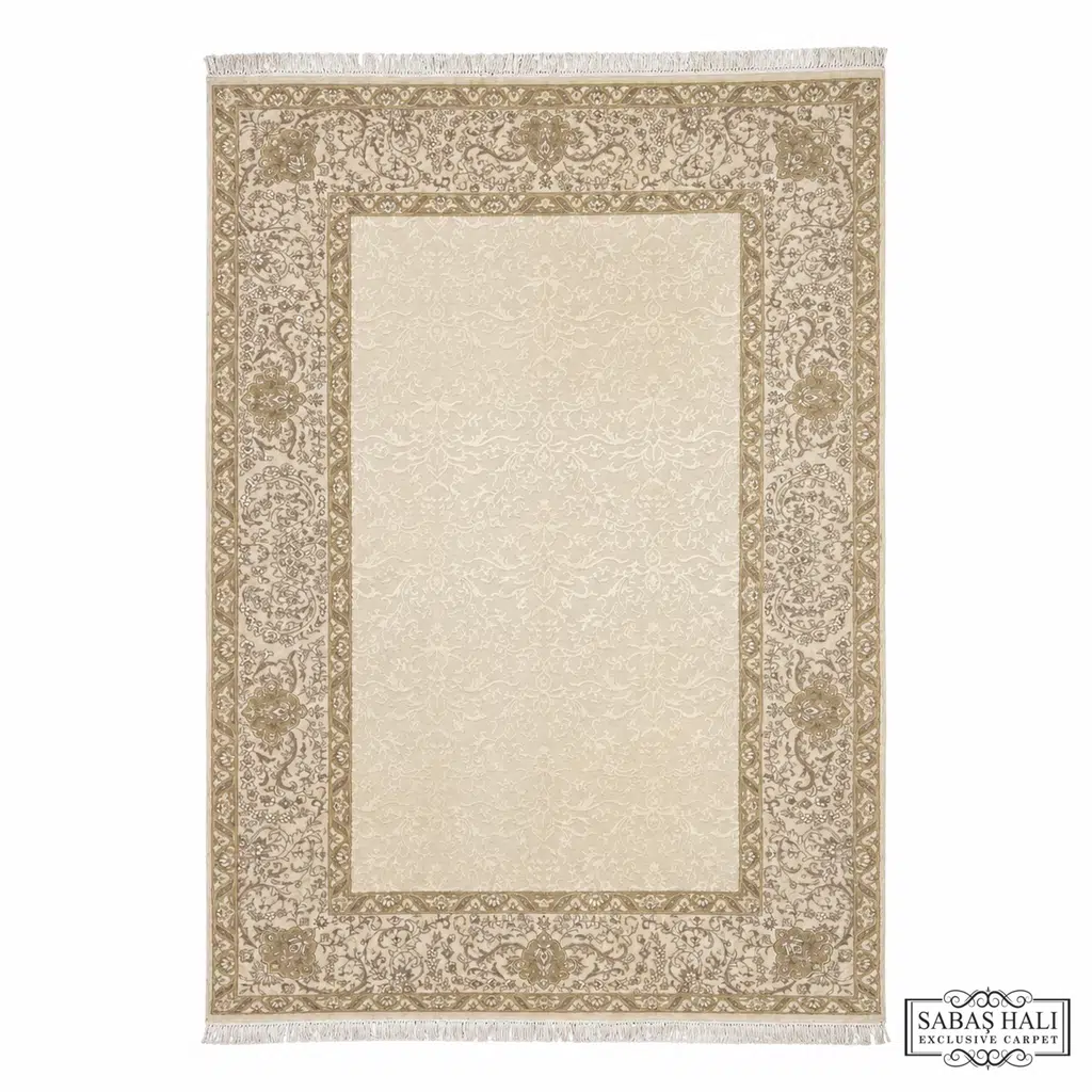 Sabaş Halı Exclusive Carpet – 062202 HÜRREM 127 x 189 cm (Uşak - Yün İpek Dokuma Halısı)