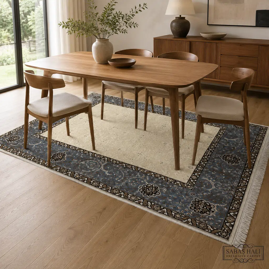 Sabaş Halı Exclusive Carpet – 062204 HÜRREM 123 x 187 cm (Uşak - Yün İpek Dokuma Halısı) Sabaş Halı Exclusive Carpet – 062204 HÜRREM 123 x 187 cm (Uşak - Yün İpek Dokuma Halısı)