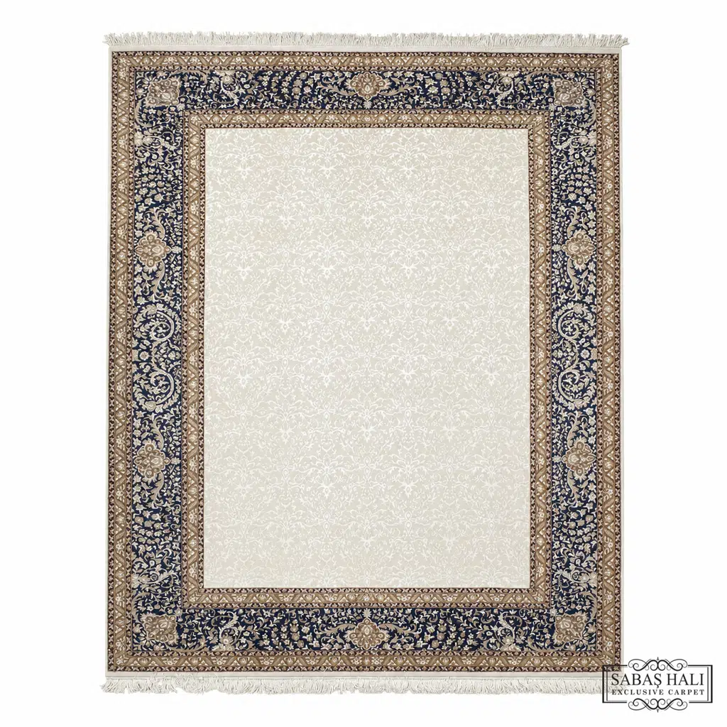 Sabaş Halı Exclusive Carpet – 062213 HÜRREM 237 x 303 cm (Uşak - Yün İpek Dokuma Halısı)