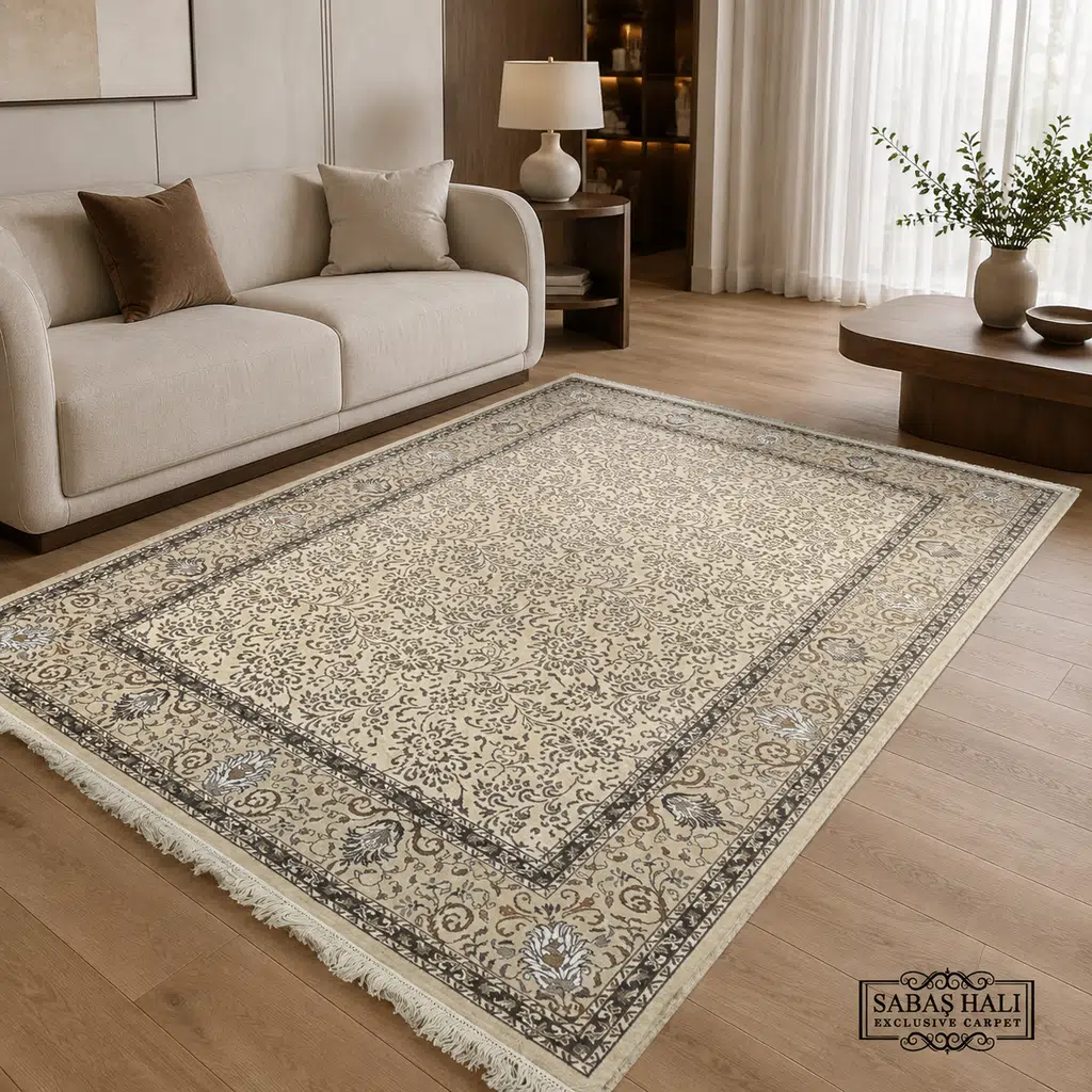 Sabaş Halı Exclusive Carpet – 062235 SULTANBEYLİ 167 x 235 cm (Uşak - Yün İpek Dokuma Halısı) Sabaş Halı Exclusive Carpet – 062235 SULTANBEYLİ 167 x 235 cm (Uşak - Yün İpek Dokuma Halısı)