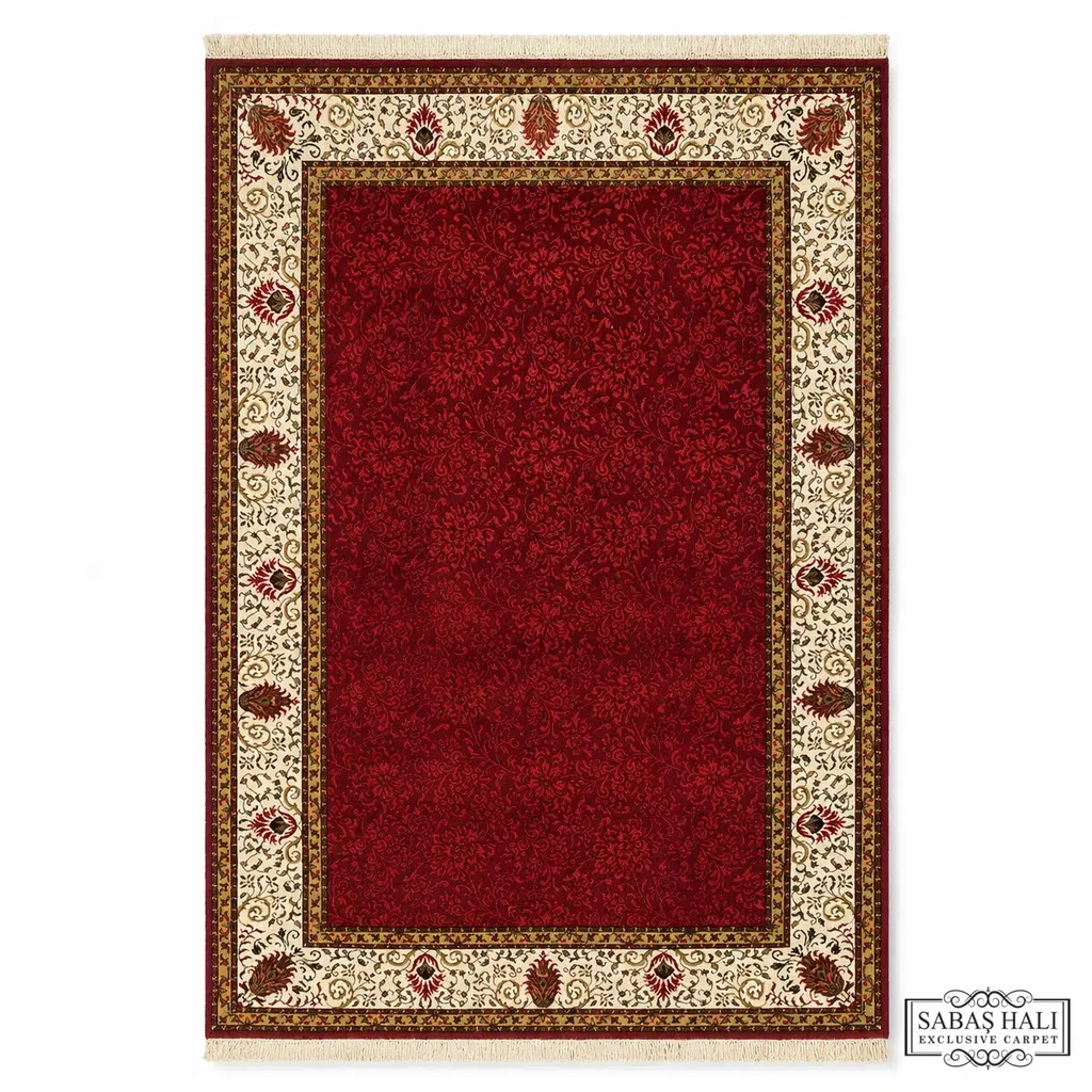 Sabaş Halı Exclusive Carpet – 062244 SULTANBEYLİ 170 x 245 cm (Uşak - Yün İpek Dokuma Halısı)