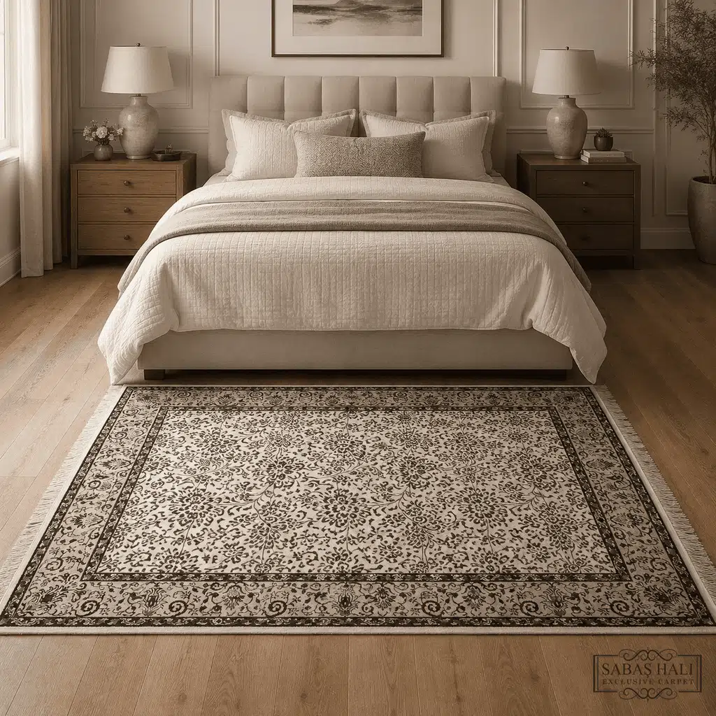 Sabaş Halı Exclusive Carpet – 062250 SULTANBEYLİ 124 x 185 cm (Uşak - Yün İpek Dokuma Halısı) Sabaş Halı Exclusive Carpet – 062250 SULTANBEYLİ 124 x 185 cm (Uşak - Yün İpek Dokuma Halısı)