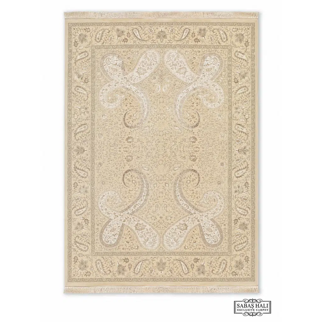 Sabaş Halı Exclusive Carpet – 062259 SIRAZE İPEKLİ 176 x 238 cm (Uşak - Yün İpek Dokuma Halısı)