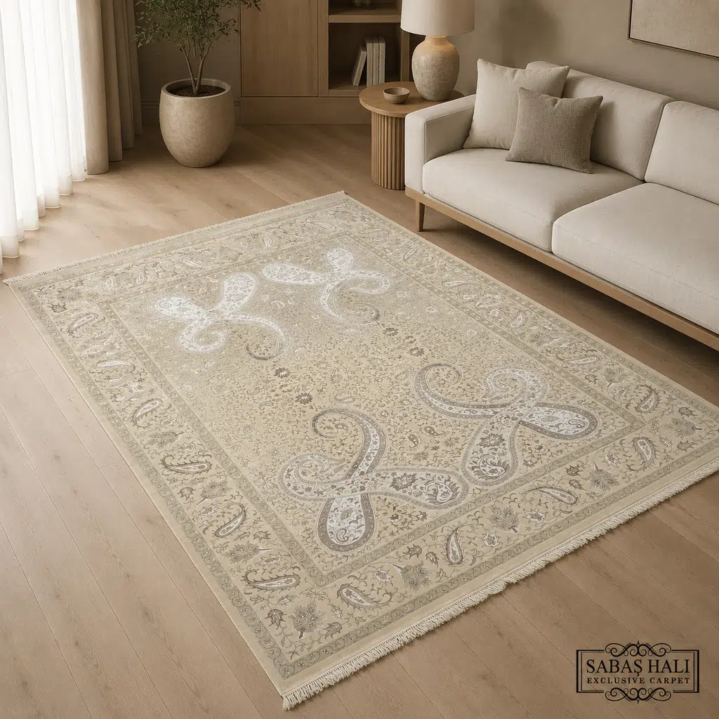 Sabaş Halı Exclusive Carpet – 062259 SIRAZE İPEKLİ 176 x 238 cm (Uşak - Yün İpek Dokuma Halısı) Sabaş Halı Exclusive Carpet – 062259 SIRAZE İPEKLİ 176 x 238 cm (Uşak - Yün İpek Dokuma Halısı)