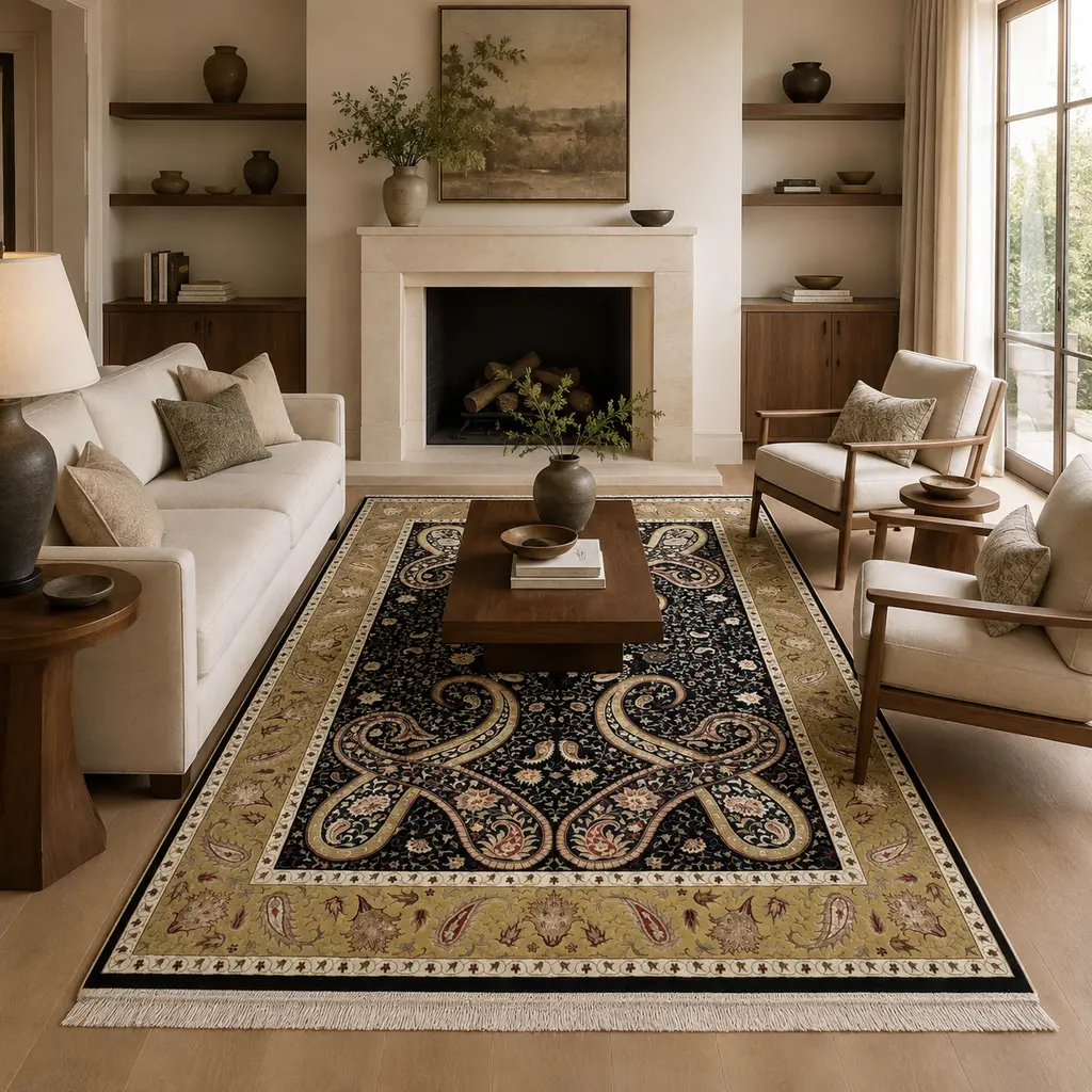 Sabaş Halı Exclusive Carpet – 062260 SIRAZE İPEKLİ 171 x 240 cm (Uşak - Yün İpek Dokuma Halısı) Sabaş Halı Exclusive Carpet – 062260 SIRAZE İPEKLİ 171 x 240 cm (Uşak - Yün İpek Dokuma Halısı)