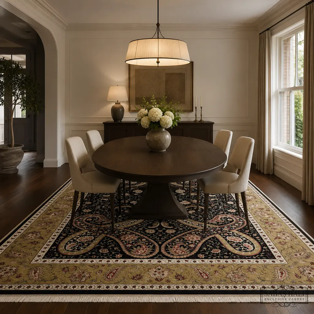 Sabaş Halı Exclusive Carpet – 062260 SIRAZE İPEKLİ 171 x 240 cm (Uşak - Yün İpek Dokuma Halısı) Sabaş Halı Exclusive Carpet – 062260 SIRAZE İPEKLİ 171 x 240 cm (Uşak - Yün İpek Dokuma Halısı)