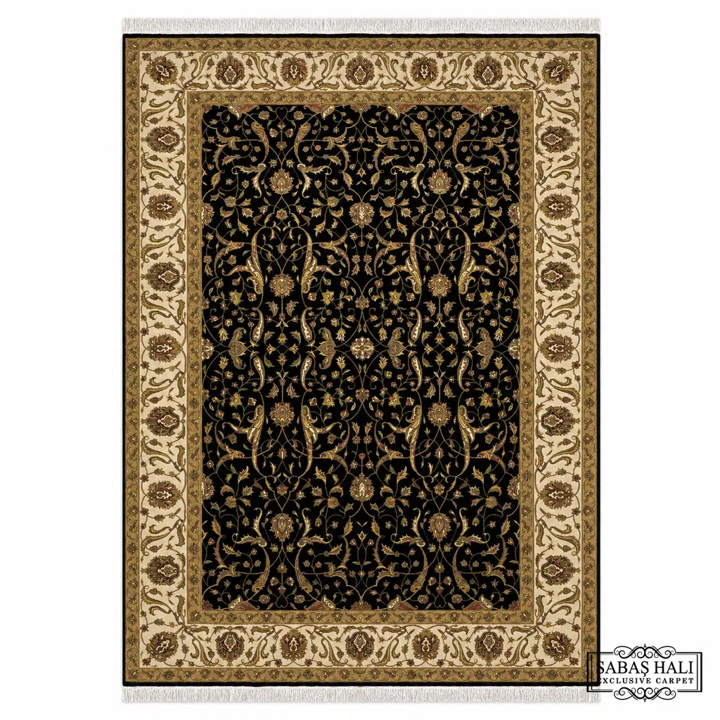 Sabaş Halı Exclusive Carpet – 073669 NAZENDE 171 x 241 cm (Uşak - Yün İpek Dokuma Halısı)