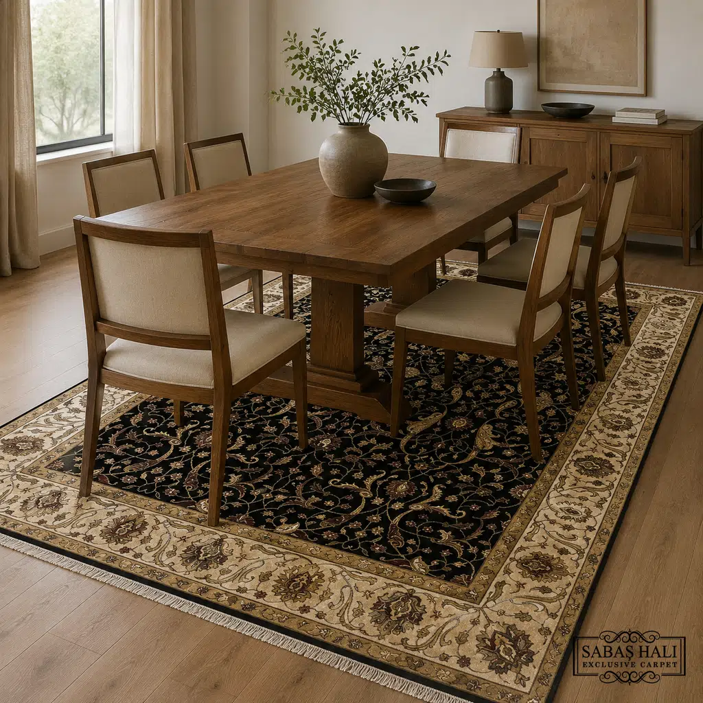 Sabaş Halı Exclusive Carpet – 073669 NAZENDE 171 x 241 cm (Uşak - Yün İpek Dokuma Halısı) Sabaş Halı Exclusive Carpet – 073669 NAZENDE 171 x 241 cm (Uşak - Yün İpek Dokuma Halısı)