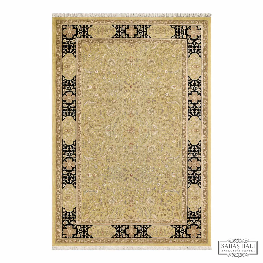 Sabaş Halı Exclusive Carpet – 073806 PELAS 198 x 300 cm (Uşak - Yün İpek Dokuma Halısı)
